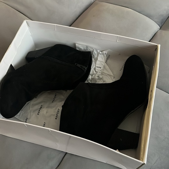 “Report- Black Booties size 7.5” - Picture 7 of 9